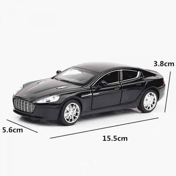 132 Aston Martin Rapide Diecast Model Cars Pull Back Metal Toy Gifts For Kids 293367967330 2