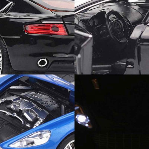 132 Aston Martin Rapide Diecast Model Cars Pull Back Metal Toy Gifts For Kids 293367967330 4