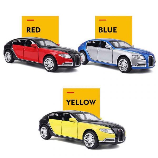 132 Bugatti 16C Galibier Diecast Model Cars Pull Back Alloy Toy Gifts For Kids 293367996190 6