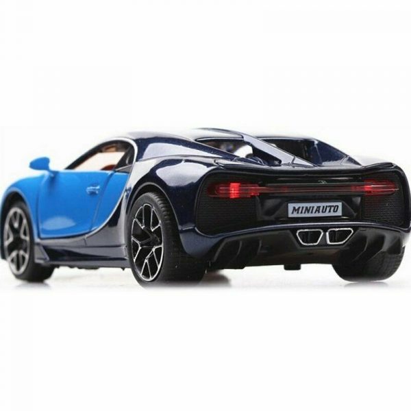 132 Bugatti Chiron Diecast Model Cars Pull Back LightSound Toy Gifts For Kids 293122945340 3