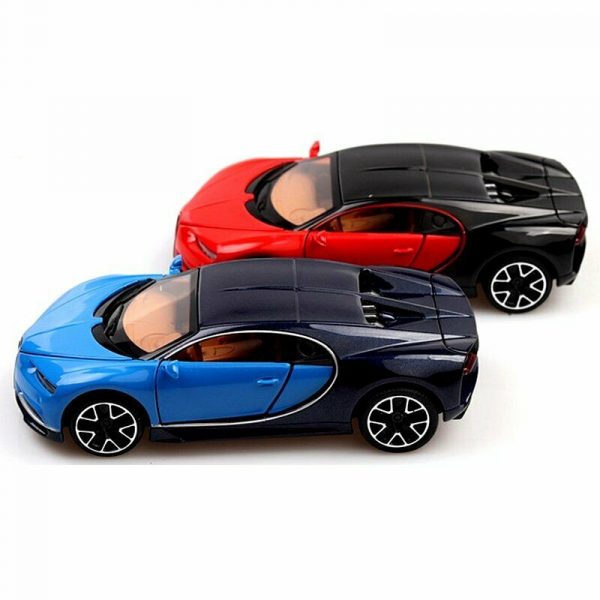 132 Bugatti Chiron Diecast Model Cars Pull Back LightSound Toy Gifts For Kids 293122945340 7
