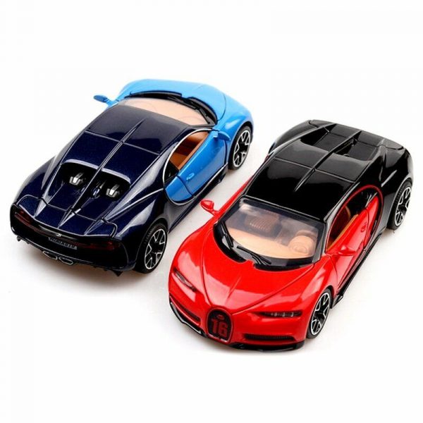 132 Bugatti Chiron Diecast Model Cars Pull Back LightSound Toy Gifts For Kids 293122945340 8
