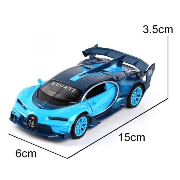 132 Bugatti Vision GT Gran Turismo Diecast Model Car Toy Gifts For Kids 293368031330 2