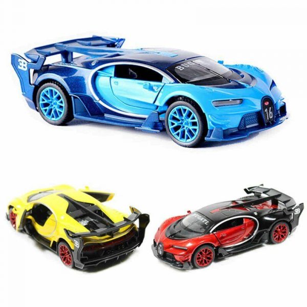 132 Bugatti Vision GT Gran Turismo Diecast Model Car Toy Gifts For Kids 293368031330 6