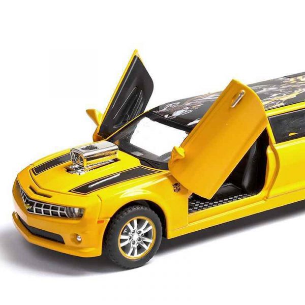 132 Chevrolet Camaro Limousine Extended Diecast Model Light Toy Gifts For Kids 293311603750 4