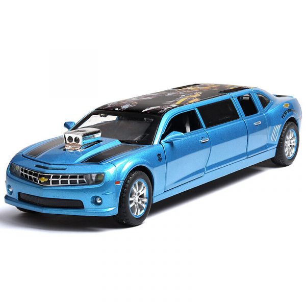 132 Chevrolet Camaro Limousine Extended Diecast Model Light Toy Gifts For Kids 293311603750 7