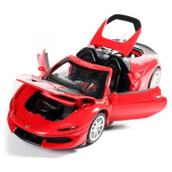 132 Ferrari J50 Diecast Model Cars Pull Back Light Sound Toy Gifts For Kids 295006432090 2