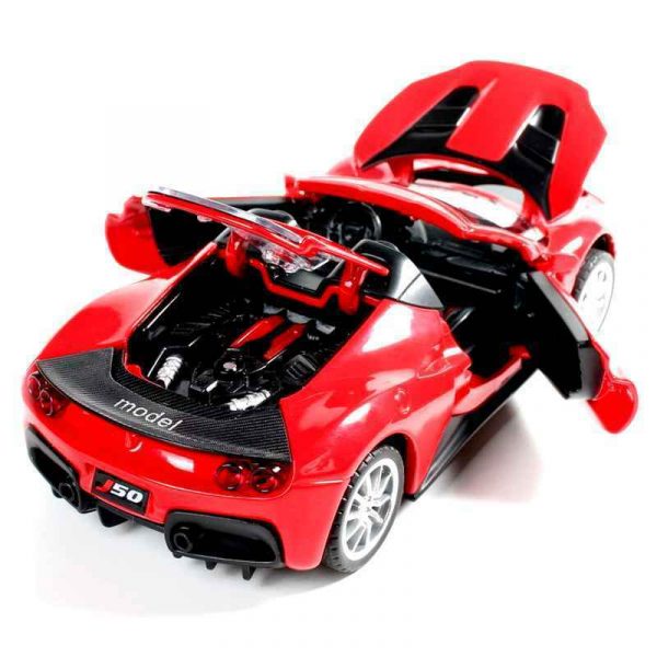 132 Ferrari J50 Diecast Model Cars Pull Back Light Sound Toy Gifts For Kids 295006432090 3