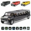 132 Hummer H2 Limousine Diecast Model Cars Pull Back Alloy Toy Gifts For Kids 294189030860
