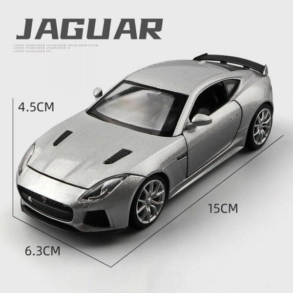 132 Jaguar F Type Diecast Model Cars Pull Back Light Sound Toy Gift For Kids 294861838350 4
