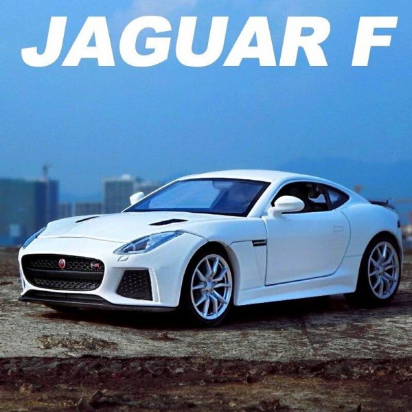 132 Jaguar F Type Diecast Model Cars Pull Back Light Sound Toy Gift For Kids 294861838350 6