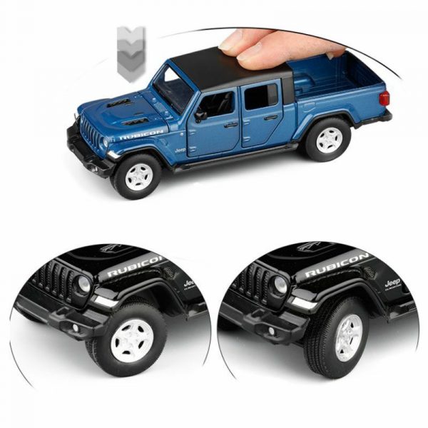 132 Jeep Gladiator Pickup Diecast Model Car High Simulation Toy Gifts For Kids 293605326430 12