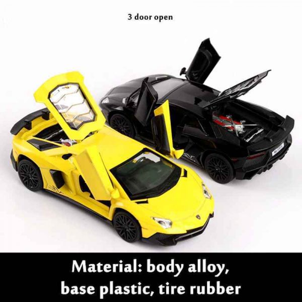 132 Lamborghini Aventador LP740 4 Diecast Model Cars Alloy Toy Gifts For Kids 293311498860 3