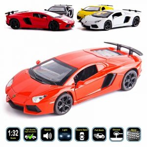 1:32 Lamborghini Aventador LP740-4 Diecast Model Cars Alloy & Toy Gifts For Kids