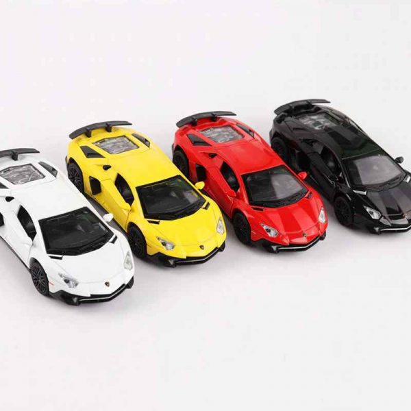 132 Lamborghini Aventador LP740 4 Diecast Model Cars Alloy Toy Gifts For Kids 293311498860 5