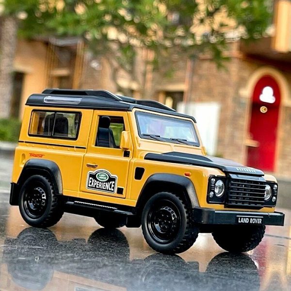 132 Land Rover Defender 90 Diecast Model Cars Pull Back Toy Gifts For Kids 294861953610 4