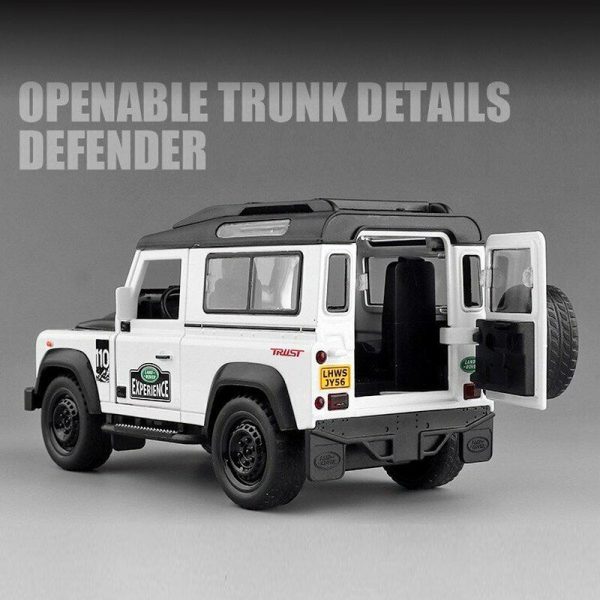 132 Land Rover Defender 90 Diecast Model Cars Pull Back Toy Gifts For Kids 294861953610 6
