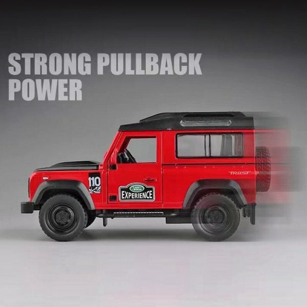 132 Land Rover Defender 90 Diecast Model Cars Pull Back Toy Gifts For Kids 294861953610 8