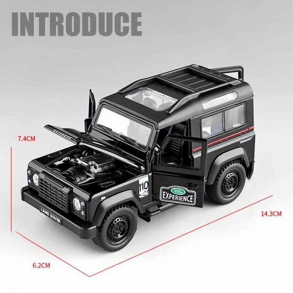 132 Land Rover Defender 90 Diecast Model Cars Pull Back Toy Gifts For Kids 294861953610 9