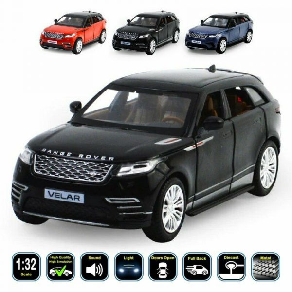 132 Land Rover Range Rover Velar Diecast Model Cars Pull Back Toy Gift For Kids 294941203110