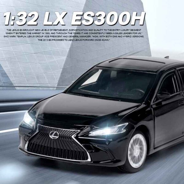 132 Lexus ES300H Diecast Model Cars Pull Back Light Sound Toy Gifts For Kids 293605107500 10