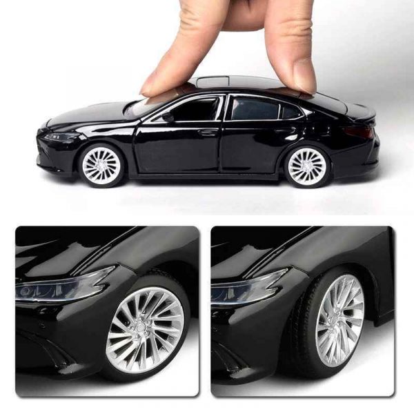 132 Lexus ES300H Diecast Model Cars Pull Back Light Sound Toy Gifts For Kids 293605107500 12