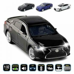 1:32 Lexus ES300H Diecast Model Cars Pull Back Light & Sound Toy Gifts For Kids