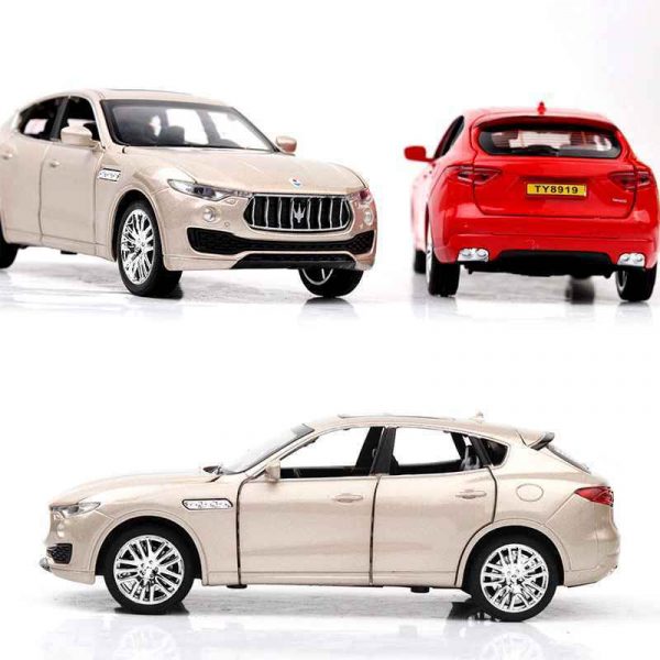 132 Maserati Levante Diecast Model Car Pull Back LightSound Toy Gifts For Kids 293369335570 3