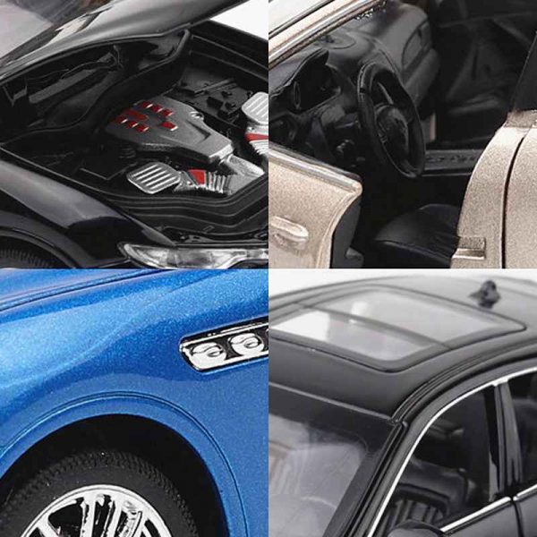 132 Maserati Levante Diecast Model Car Pull Back LightSound Toy Gifts For Kids 293369335570 5