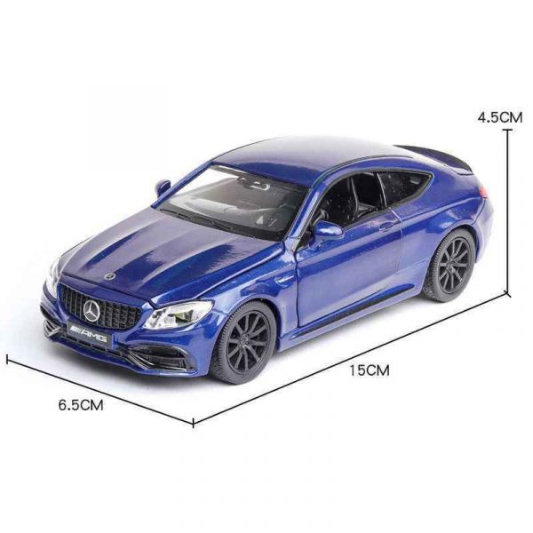 132 Mercedes AMG C63S C205 Diecast Model Cars Pull Back Toy Gifts For Kids 293605264200 8
