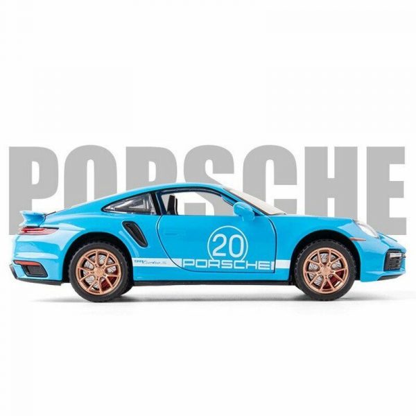 132 Porsche 911 Turbo S Diecast Model Cars Pull Back Alloy Toy Gifts For Kids 294864272780 6