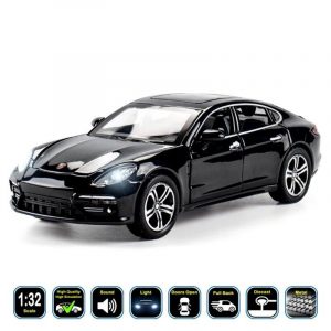 1:32 Porsche Panamera Diecast Model Car Pull Back Light&Sound Toy Gifts For Kids