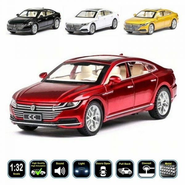 132 Volkswagen Arteon CC 3H7 Diecast Model Cars Pull Back Toy Gifts For Kids 294241659600