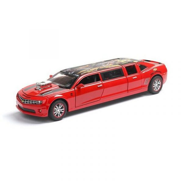 Variation of 132 Chevrolet Camaro Limousine Extended Diecast Model Light Toy Gifts For Kids 293311603750 423a