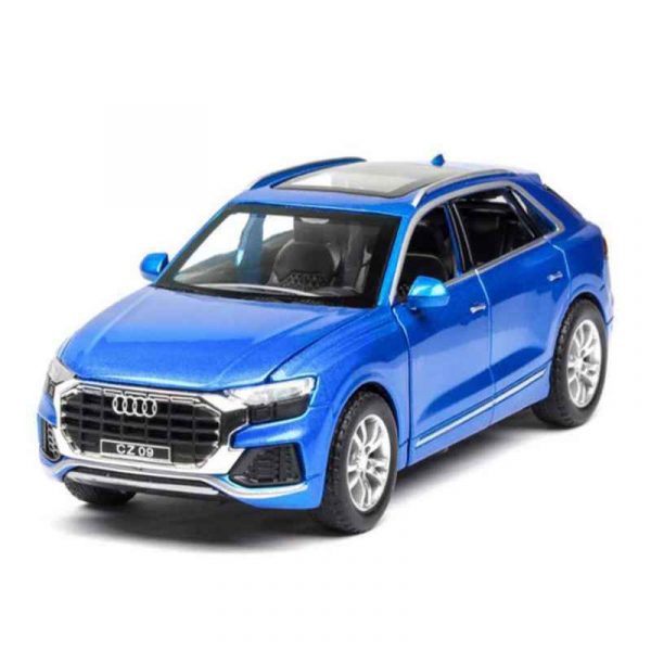 132 Audi Q8 Diecast Model Cars Pull Back Light Sound Toy Gifts For Kids 293369179821 2