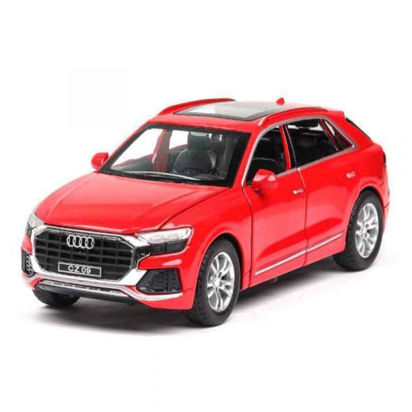132 Audi Q8 Diecast Model Cars Pull Back Light Sound Toy Gifts For Kids 293369179821 3