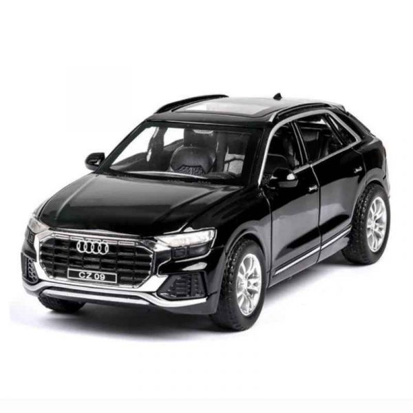 132 Audi Q8 Diecast Model Cars Pull Back Light Sound Toy Gifts For Kids 293369179821 4