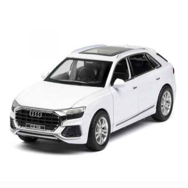 132 Audi Q8 Diecast Model Cars Pull Back Light Sound Toy Gifts For Kids 293369179821 5