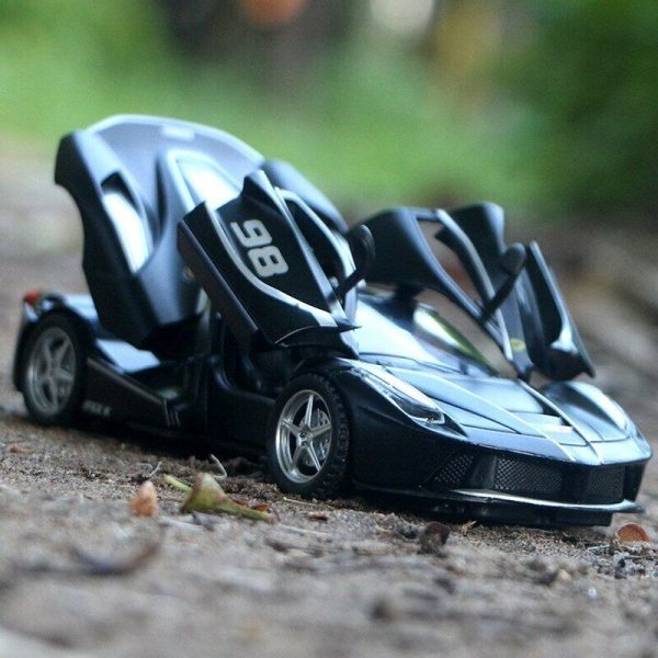 132 Ferrari FXX K Diecast Model Cars Pull Back Light Sound Toy Gifts For Kids 295006426871 10