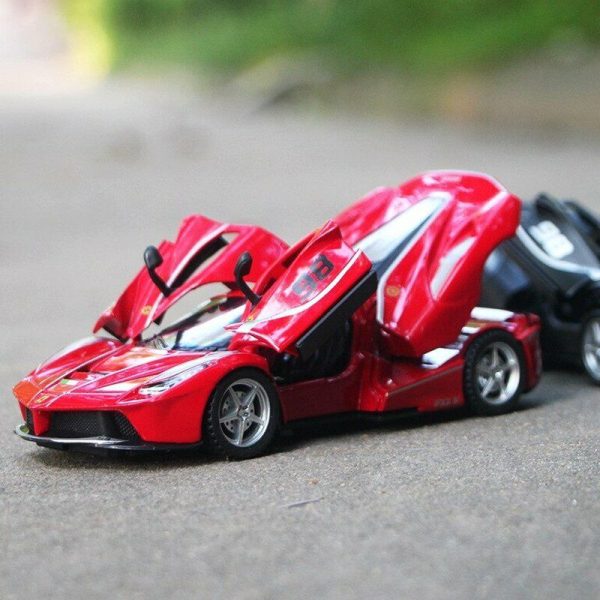 132 Ferrari FXX K Diecast Model Cars Pull Back Light Sound Toy Gifts For Kids 295006426871 11