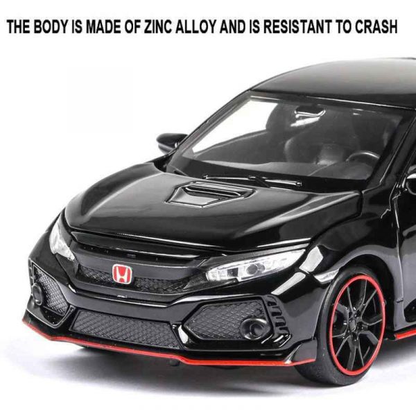 132 Honda Civic Type R Diecast Model Cars Pull Back Alloy Toy Gifts For Kids 293369038701 7