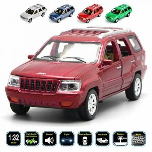1:32 Jeep Grand Cherokee WJ 1999 Diecast Model Cars Pull Back Toy Gifts For Kids