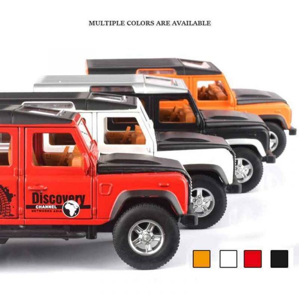 132 Land Rover Defender 110 Diecast Model Car Pull Back Toy Gifts For Kids 292700666651 5