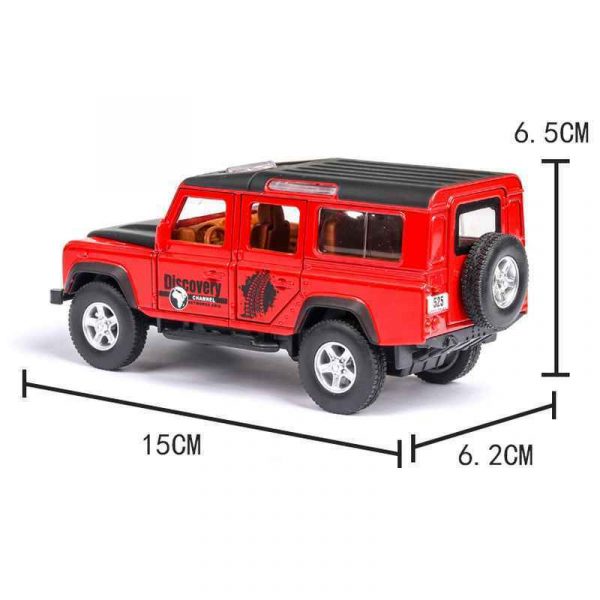 132 Land Rover Defender 110 Diecast Model Car Pull Back Toy Gifts For Kids 292700666651 6