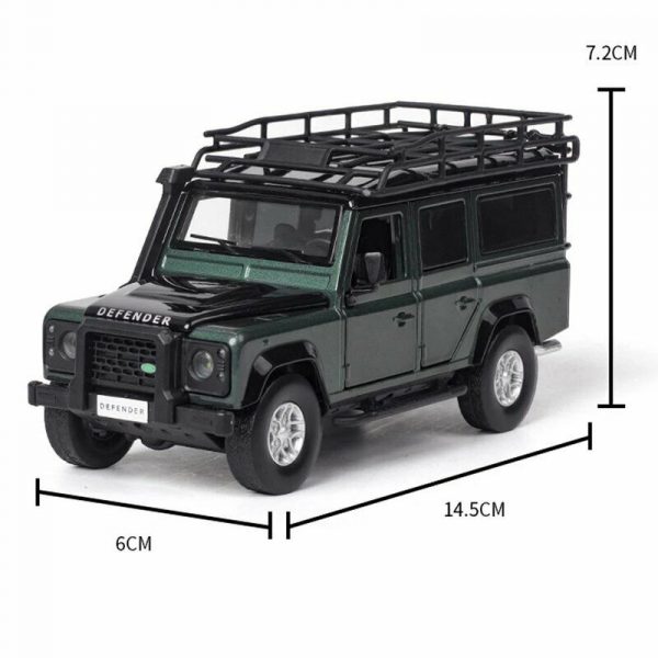 132 Land Rover Defender 110 Diecast Model Car Pull Back Toy Gifts For Kids 292700666651 9