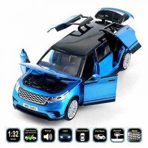 1:32 Land Rover Range Rover Velar Limousine Diecast Model Cars Toy Gift For Kids