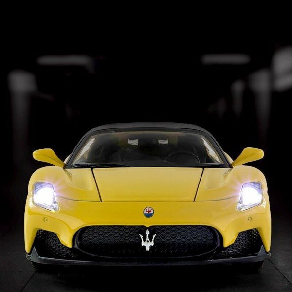 132 Maserati MC20 Diecast Model Cars Pull Back Light Sound Toy Gift For Kids 294861982251 4