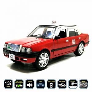 1:32 Toyota Crown Comfort (XS10) 1995 – Hong Kong's Taxi Diecast Model Cars Toys