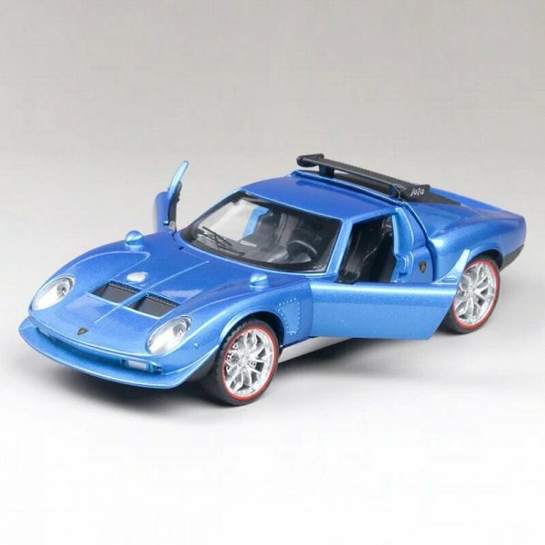 Variation of 132 Lamborghini Miura Jota 1965 Diecast Model Cars Pull Back Toy Gifts For Kids 293311532951 1789