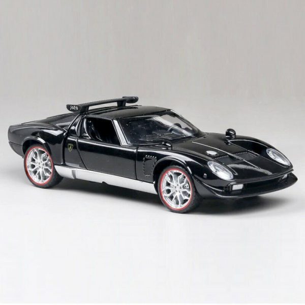 Variation of 132 Lamborghini Miura Jota 1965 Diecast Model Cars Pull Back Toy Gifts For Kids 293311532951 99ce